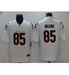 Men's Cincinnati Bengals #85 Tee Higgins Nike White Vapor Limited Jersey