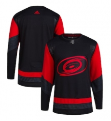 Men's Carolina Hurricanes adidas Black 2023 NHL Stadium Series Primegreen Authentic Jersey