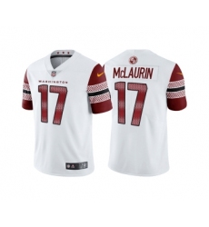 Men's Washington Commanders #17 Terry McLaurin White Vapor Untouchable Stitched Football Jersey