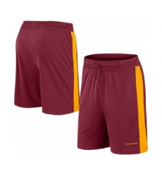 Men's Washington Commanders Burgundy Performance Shorts
