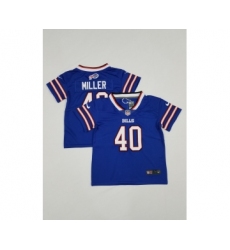 Toddlers Buffalo Bills #40 Von Miller Royal Blue 2022 Vapor Untouchable Stitched NFL Nike Limited Jersey