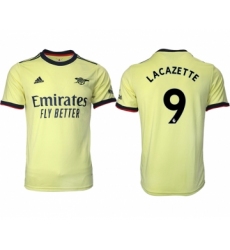 Men 2021-2022 Club Arsenal away aaa version green 9 Soccer Jersey