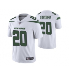 Men's New York Jets #20 Ahmad Gardner 2022 White Vapor Untouchable Limited Stitched Jersey