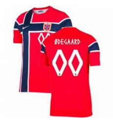 Women 00 Norway Custom 2026 Home Stadium Replica Jersey 1
