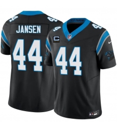 Men's Carolina Panthers #44 J. J. Jansen Black 2026 F.U.S.E. 4-Star C Vapor Limited Football Stitched Jersey