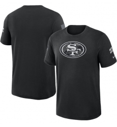 Men's San Francisco 49ers Black 2026 Salute to Service Slub T-Shirt