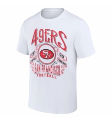 Men's San Francisco 49ers White X Darius Rucker Collection Vintage Football T Shirt
