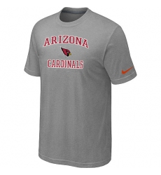 Nike Arizona Cardinals Heart & Soul NFL T-Shirt Grey