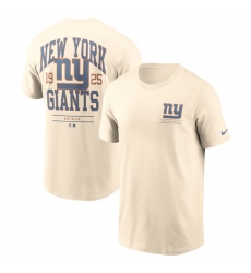 Men's New York Giants Natural Freestyle Essential T-Shirt