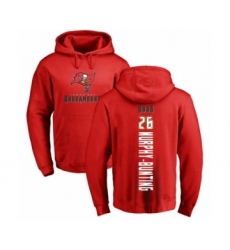 Football Tampa Bay Buccaneers #26 Sean Murphy-Bunting Red Backer Pullover Hoodie