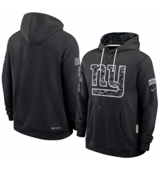 Men's New York Giants Black 2026 Salute to Service Sideline Dri-FIT Pullover Hoodie