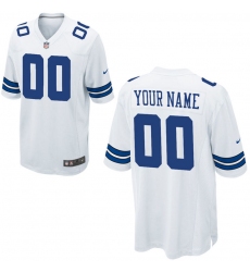 Nike Men's Dallas Cowboys Customized Game White Jersey