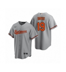 Men's Baltimore Orioles #19 Chris Davis Nike Gray Replica Road Jersey