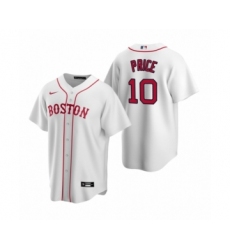 Women's Boston Red Sox #10 David Price Nike White Replica Alternate Jersey
