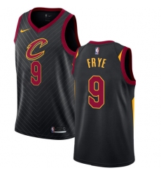 Women's Nike Cleveland Cavaliers #9 Channing Frye Swingman Black NBA Jersey Statement Edition