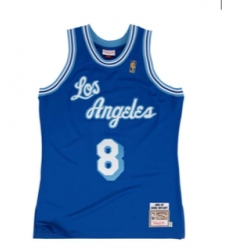 Los Angeles Lakers #8 Kobe Bryant Blue NBA Swingman Hardwood Classics Jersey