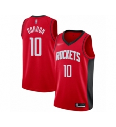 Women's Houston Rockets #10 Eric Gordon Swingman Red Finished Basketball Jersey - Icon Edition