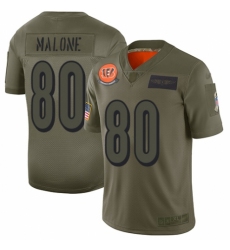 Men's Cincinnati Bengals #80 Josh Malone Limited Camo 2019 Salute to Service Football Jersey