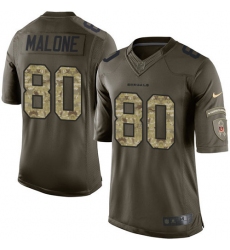 Men's Nike Cincinnati Bengals #80 Josh Malone Elite Green Salute to Service NFL Jersey