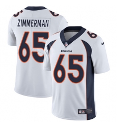Youth Nike Denver Broncos #65 Gary Zimmerman Elite White NFL Jersey