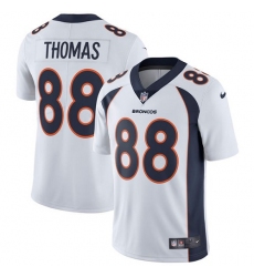 Men's Nike Denver Broncos #88 Demaryius Thomas White Vapor Untouchable Limited Player NFL Jersey