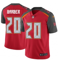 Youth Nike Tampa Bay Buccaneers #20 Ronde Barber Elite Red Team Color NFL Jersey