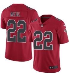 Men's Nike Atlanta Falcons #22 Keanu Neal Elite Red Rush Vapor Untouchable NFL Jersey