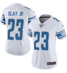 Women's Nike Detroit Lions #23 Darius Slay Elite White NFL Jersey