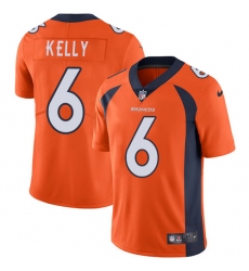 Men's Nike Denver Broncos #6 Chad Kelly Orange Team Color Vapor Untouchable Limited Player NFL Jersey